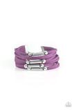 Back To Backpacker - Purple Bracelet