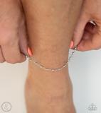 Shore Shimmer - Silver Ankle Bracelet