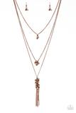 Crystal Cruiser - Copper Necklace