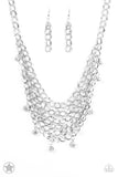 Fishing for Compliments - Silver Blockbuster Necklace