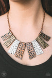 A Fan of the Tribe - Multi Necklace