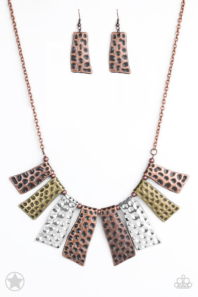 A Fan of the Tribe - Multi Necklace