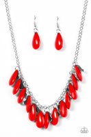 Tropical Storm - Red Necklace