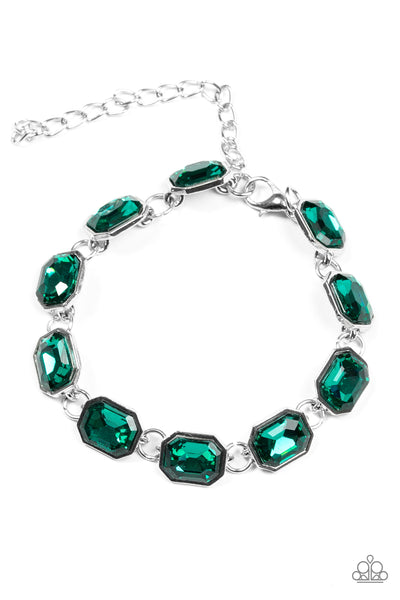 Deluxe Sparkle - Green Bracelet