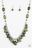 HUEs She? - Green Necklace