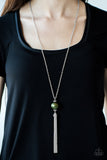 Be A Boss - Green Necklace