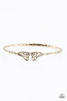 Butterfly Beauty - Brass Bracelet
