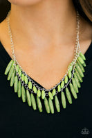 Speak of the Diva - Green Necklace