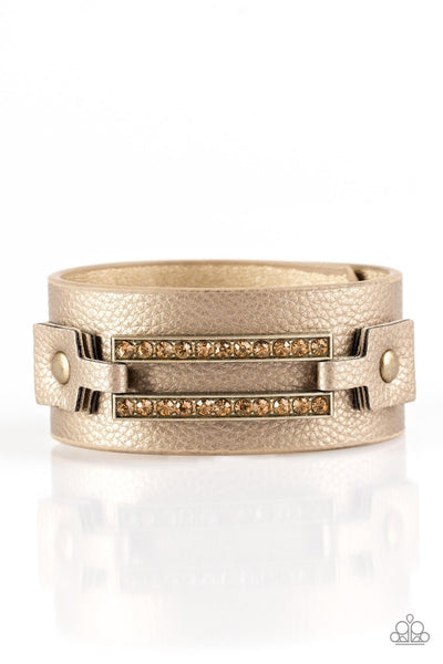Street Glam - Brass Bracelet