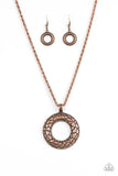 Pretty As A Prowess - Copper Necklace