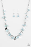 Elegant Ensemble - Blue Necklace