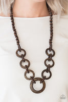 Endless Summer - Brown Necklace