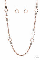 Stylishly Steampunk - Copper Necklace