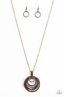 Rippling Relic - Copper Necklaces