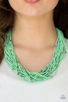 Summer Samba - Green Necklace