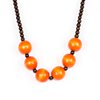 Oh My MIAMI - Orange Necklace