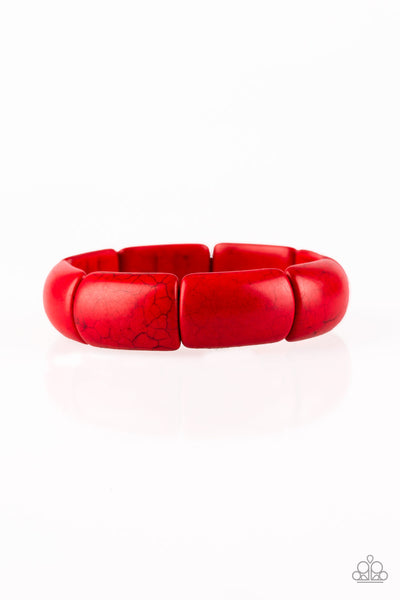 Peace Out - Red Bracelet