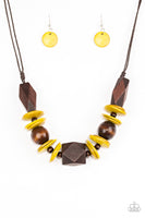 Pacific Paradise - Yellow Necklace