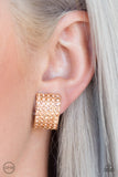 Hollywood Hotshot - Gold Earrings