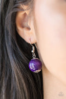 Oh My MIAMI - Purple Necklace