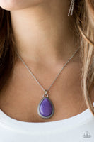 On The Home FRONTIER - Purple Necklace