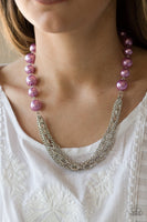 Runaway Bridesmaid - Purple Necklace