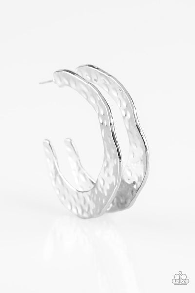 The HOOP Up - Silver Earring