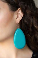 Beach Bride - Blue Earrings