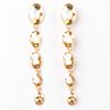 Red Carpet Radiance - Gold Earring