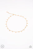 CHIME A Little Brighter - Gold Choker Necklace