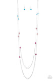 Sparkle of the Day - Multi Color Necklace