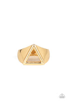 Trident - Gold Ring