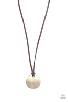Clean Slate - Brass Necklace