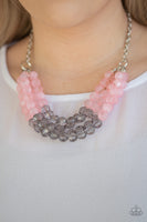 Summer Ice - Pink Necklace