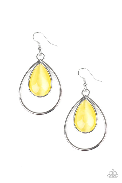 Color Me Cool - Yellow Earring