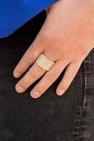 Diamond Drama - Gold Ring