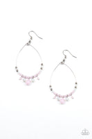Exquisitely Ethereal - Pink Earrings