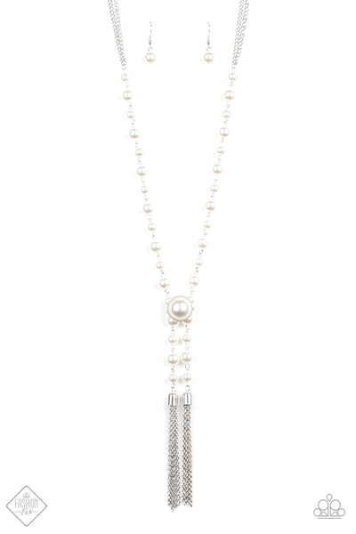 Vintage Diva - White Necklace