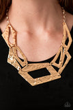 Break The Mold - Gold Necklace