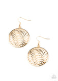 Palm Perfection - Gold Earrings