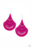 Tropical Tempest - Pink Earrings