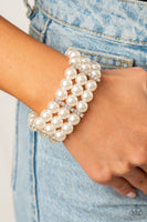 Modern Day Majesty - White Bracelet