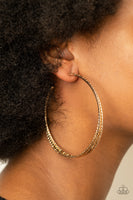 Watch and Learn - Gold Earrings