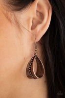 STIRRUP Some Trouble - Copper Earrings