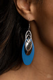 Ambitious Allure - Blue Earring