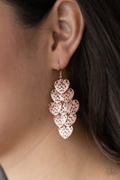 Shimmery Soulmates - Copper Earrings