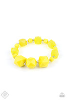 Trendsetting Tourist - Yellow Bracelet