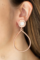 Fairytale Finish - Copper Earrings