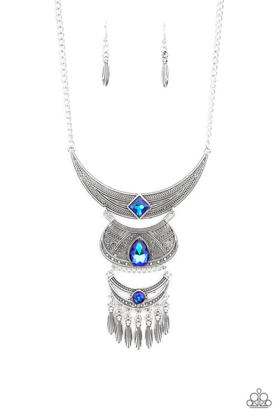 Lunar Enchantment - Blue Necklace