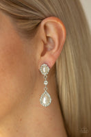 All GLOWING - White Post Earring
